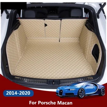 Для стайлинга автомобилей! Специальные коврики в багажник автомобиля для Porsche Macan 2020-2014, прочные коврики в багажник, грузовой лайнер для Macan 2018, бесплатная доставка