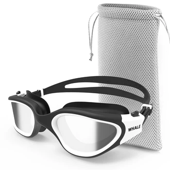 Новые линзы для взрослых с защитой от запотевания, УФ-излучения, Мужские и женские очки для плавания, водонепроницаемые Регулируемые Силиконовые очки для плавания для взрослых