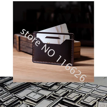 Держатель для карт DIY leather craft режущие плашки форма для ножа с выдолбленным лезвием для перфоратора 105x70 мм
