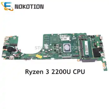 NOKOTION Для Lenovo V330-14ARR Материнская плата ноутбука Ryzen 3 2200U CPU DDR4 4G RAM 5B20R54436 DLMVA LA-F485P ОСНОВНАЯ ПЛАТА