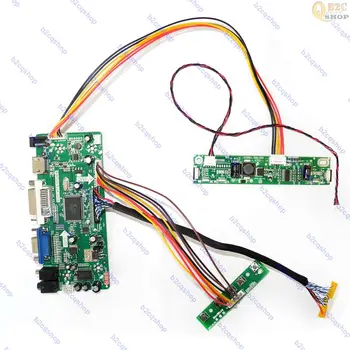 ЖК-контроллер Адаптер Конвертер Комплект Diy плата монитора для LTM230HL07 1920x1080 панель VGA DVI HDMI-совместимый Аудио