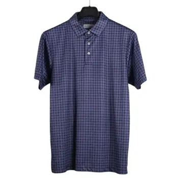 Мужские рубашки-поло для гольфа, Летняя футболка для гольфа с коротким рукавом, для пеших прогулок, бега, мужская дышащая, Быстросохнущая Мужская одежда для гольфа для мужчин