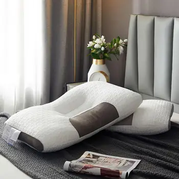 Практичная подушка для шеи, безусадочная подушка для сна, быстрое восстановление шейки матки, ортопедическая подушка для кровати, облегчение боли в плече