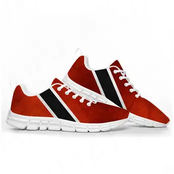 Спортивная обувь под флагом Тринидада и Тобаго; Мужская Женская обувь для подростков; Детские кроссовки; Повседневная высококачественная обувь для пар на заказ.