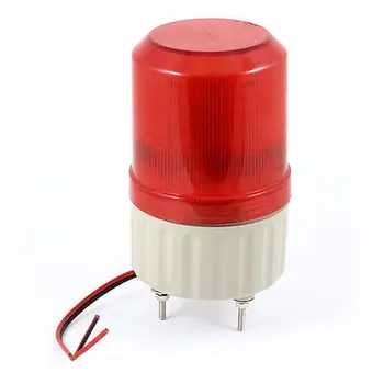 Промышленная сигнальная вышка 30 светодиодов Красная мигающая поворотная контрольная лампа 24 В постоянного тока
