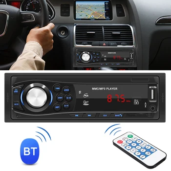 Bluetooth 1Din Автомобильные Аксессуары USB/SD/AUX-IN Управление Автомобильный MP3-плеер Авто FM Стерео Аудио Радио