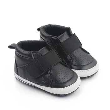 Обувь для маленьких мальчиков 0-18 м, Обувь Для Новорожденных Девочек, Детские Кроссовки Из Искусственной Кожи, Мягкая Противоскользящая Обувь Для Малышей, Zapatos Bebe