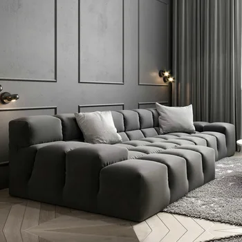 Nordic fabric sofa - роскошный, современный и простой фланелевый диван.