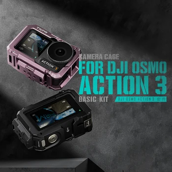 TILTA TA-T40-A DJI Osmo Action 3 DJI Osmo Action 4 Полный каркас камеры Титановый Серый Черный Розовый