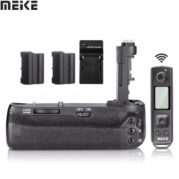 Meike MK-6D2 Pro Батарейная ручка LP-E6 с зарядным устройством, встроенный пульт дистанционного управления 2.4G для Canon 6D Mark II As BG-E21
