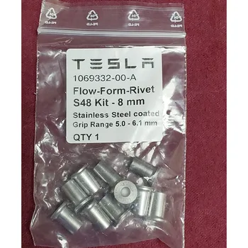 Деталь № 1069332-00-A (продается в пакетах по 10 штук) Для заклепки Tesla - Комплект заклепок Flow Form из нержавеющей стали S48-8 мм высокого качества