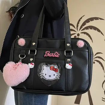 Sanrio hello kitty униформа сумка через плечо в стиле колледжа сумка loli JK горячая девушка студентка милая сумка школьный рюкзак кулон