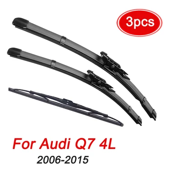 MIDOON Набор щеток передних и задних стеклоочистителей для Audi Q7 4L 2006-2015 Лобовое Стекло 26 