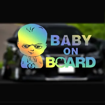 Наклейка на автомобиль Baby On Board Забавные наклейки-деколи для автомобиля Забавная наклейка для автостайлинга в СССР и для украшения кузова Windows