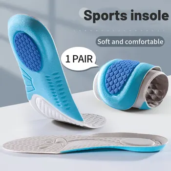 Новые спортивные стельки для обуви, технология подошвы, Амортизирующие дышащие стельки для бега, стельки для ортопедического ухода за ногами
