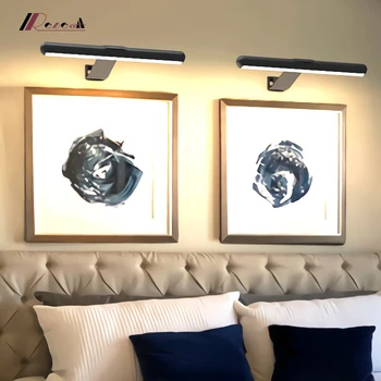 Портрет с пультом дистанционного управления в гостиной Беспроводной настенный светильник для рисования Арт-дисплей с подсветкой Перезаряжаемые Фото на батарейках