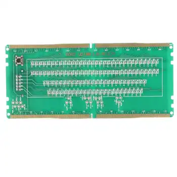 Тестер памяти DDR5 Настольный тестер памяти DDR5 Тестовая плата для обслуживания материнской платы со светодиодами