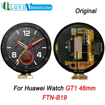 Оригинальный ЖК-экран и дигитайзер в полной сборке для Huawei Watch GT1 46 мм FTN-B19