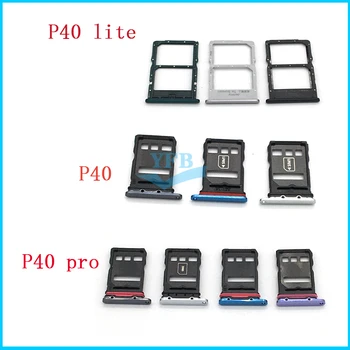 Держатель лотка для SIM-карты Адаптер для слота для карт Huawei P40 Lite Pro Запасные части