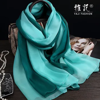 Женский шарф из 100% чистого шелка, бренд 2020, Ханчжоу, Шелковая бандана, Квадратные шарфы из натурального шелка, обертывание для дам, шейный платок с принтом