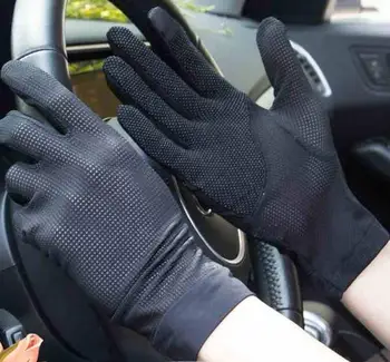 Мужские весенне-летние тонкие перчатки для вождения, мужские летние солнцезащитные перчатки с сенсорным экраном, мужские нескользящие спортивные перчатки R707