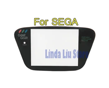 1 шт. Пластиковая сменная крышка экрана объектива для Sega Game Gear черный для консоли SEGA GG Gamegear