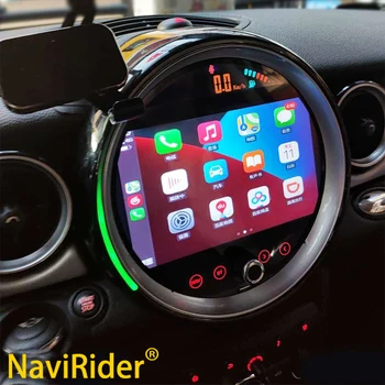 Автомобильный Android 12 GPS Стерео Экран Для Mini One Cooper R55 R56 Peaceman Mini Clubman 2011 Кабриолет Авторадио Carplay DSP Плеер