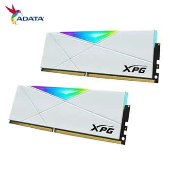 МОДУЛЬ ПАМЯТИ ADATA XPG SPECTRIX D50 DDR4 RGB 2x8GB 2x16GB 2x32GB 3200 МГц 3600 МГц 4133 МГц Оперативная ПАМЯТЬ для настольных ПК - Белый