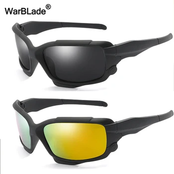 Поляризованные солнцезащитные очки WarBLade, Брендовая дизайнерская обувь, Мужские И женские Солнцезащитные очки ночного видения UV400, Очки для вождения с антибликовым покрытием, Очки oculos