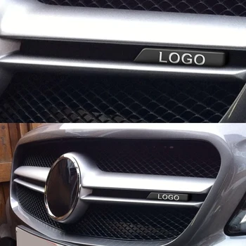 Эмблема Решетки Радиатора Автомобиля Для Логотипа AMG Mercedes Benz W212 W213 W202 W211 W176 W210 W205 GLA GLC CLS E63 Наклейка С Эмблемой Передней Решетки