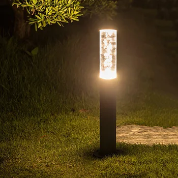 BEIAIDI 7 Вт Водонепроницаемый акриловый светильник для газона с пузырьками, уличный светильник для газона, вилла, сад, дорожка, ландшафтный светильник