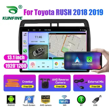 13,1-дюймовое автомобильное радио для Toyota RUSH 2018 2019 Автомобильный DVD GPS Навигация Стерео Carplay 2 Din Центральный мультимедийный Android Auto